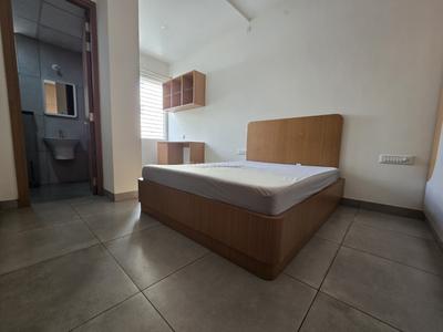 Bedroom Image of 650 Sq.ft 1 BHK Apartment / Flat for rent in Indira Nagar Bengaluru for Rs. 42000