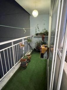 Balcony Image of 1575 Sq.ft 3 BHK Apartment / Flat for rent in SJR Blue Waters PH 1, Parappana Agrahara Bengaluru for Rs. 66000