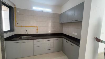 Kitchen Image of 1050 Sq.ft 2 BHK Apartment / Flat for rent in Shaligram Prime, South Bopal Ahmedabad for Rs. 24500