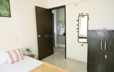Bedroom Image of 1000 Sq.ft 2 BHK Apartment / Flat for rent in Khutwad Nagar Nashik for Rs. 25000