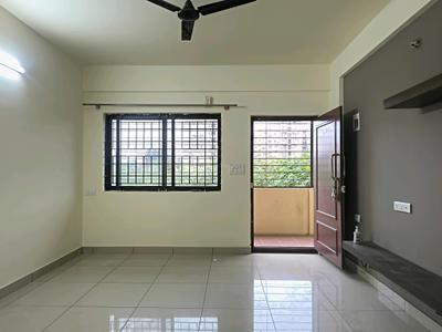 Living Room Image of 730 Sq.ft 1 BHK Apartment / Flat for rent in Kartik Nagar Bengaluru for Rs. 25000