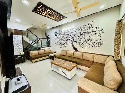 Hall Image of 2250 Sq.ft 3 BHK Independent House for sale in Bopal Ahmedabad for Rs. 22100000