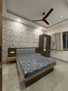 Bedroom Image of 653 Sq.ft 1 RK Apartment / Flat for rent in Vijay Nagar Indore for Rs. 15000