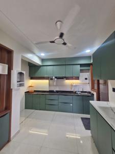 Kitchen Image of 1800 Sq.ft 3 BHK Builder Floor for rent in Motera Ahmedabad for Rs. 36000