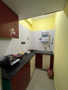 Kitchen Image of 650 Sq.ft 1 BHK Apartment / Flat for rent in Electronic City Bengaluru for Rs. 19000