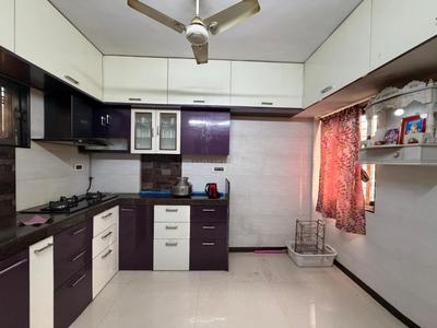 Kitchen Image of 508 Sq.ft 1 BHK Apartment / Flat for rent in Thane West Thane for Rs. 30500