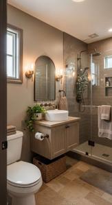 Bathroom Image of 750 Sq.ft 2 BHK Villa for sale in Mahabalipuram Chennai for Rs. 4000000