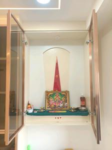 Pooja Room Image of 1358 Sq.ft 3 BHK Apartment / Flat for sale in Urbanrise On Cloud 33, Bachupally Hyderabad for Rs. 13500000