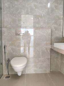Bedroom Three Image of 1105 Sq.ft 3 BHK Apartment / Flat for rent in Kasarvadavali Thane for Rs. 39000
