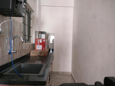 Kitchen Image of 550 Sq.ft 1 BHK Apartment / Flat for rent in Om Sai, Marathahalli Bengaluru for Rs. 19000