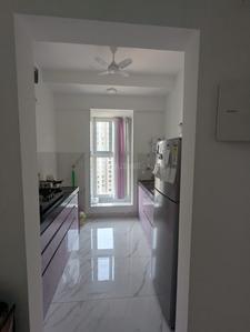 Kitchen Image of 500 Sq.ft 1 BHK Apartment / Flat for sale in Raymond Realty Ten X Habitat, Thane West Thane for Rs. 9599999