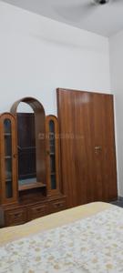 Bedroom Image of 520 Sq.ft 1 BHK Builder Floor for rent in Gandhi Path West Jaipur for Rs. 14500