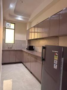 Kitchen Image of 750 Sq.ft 1 BHK Builder Floor for rent in Sector 17 Gurgaon for Rs. 32500