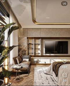 Bedroom Image of 3870 Sq.ft 4 BHK Builder Floor for sale in Shanti Niketan New Delhi for Rs. 180000000