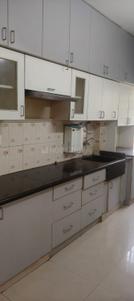 Kitchen Image of 1100 Sq.ft 3 BHK Apartment / Flat for rent in Koramangala Bengaluru for Rs. 55000