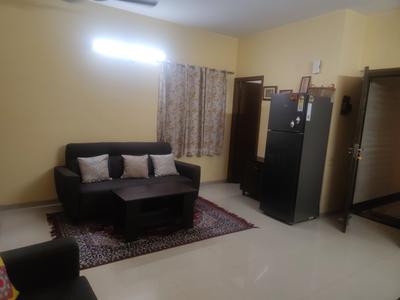 Living Room Image of 756 Sq.ft 2 BHK Apartment / Flat for rent in Unitech Uniworld City, New Town Kolkata for Rs. 35000