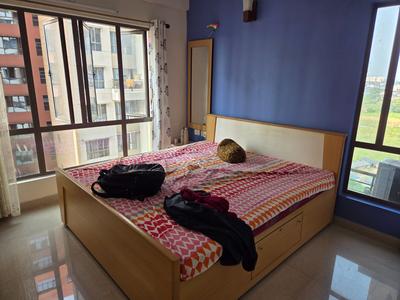 Bedroom Image of 1125 Sq.ft 2.5 BHK Apartment / Flat for sale in Siddha Happyville Tower 2, Rajarhat Kolkata for Rs. 8500000