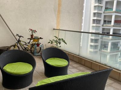 Balcony Image of 1800 Sq.ft 3 BHK Apartment / Flat for sale in Marvel Isola, Mohammed Wadi Pune for Rs. 16500000