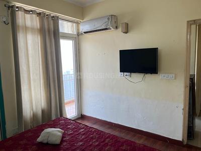 Bedroom Image of 575 Sq.ft 1 BHK Studio for rent in Habitech Panchtatva Phase 1, Noida Extension Greater Noida for Rs. 17999