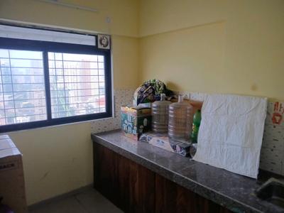 Kitchen Image of 789 Sq.ft 1 BHK Apartment / Flat for rent in Ruparel Orion, Chembur Mumbai for Rs. 50000