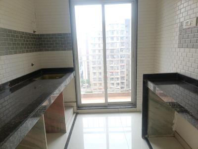Kitchen Image of 800 Sq.ft 1 BHK Apartment / Flat for sale in Niharika Absolute, Taloja Navi Mumbai for Rs. 6300000