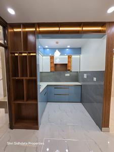Kitchen Image of 750 Sq.ft 2 BHK Builder Floor for rent in Dwarka Mor New Delhi for Rs. 22500