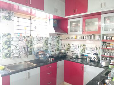 Kitchen Image of 1200 Sq.ft 2 BHK Apartment / Flat for sale in Sanjaynagar Bengaluru for Rs. 10000000