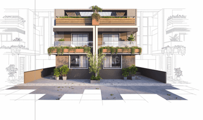 Image of 2259 Sq.ft 3 BHK Independent House for sale in Radhe Residency, Shiholi, Gandhinagar for Rs. 11000000