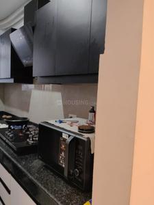 Kitchen Image of 1550 Sq.ft 3 BHK Apartment / Flat for rent in Shalimar Oneworld Vista, Gomti Nagar Lucknow for Rs. 55000