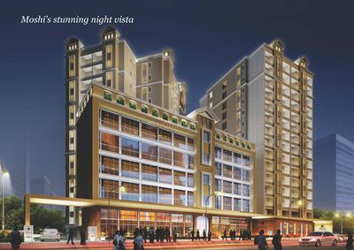 Image of 710 Sq.ft 2 BHK Apartment / Flat for sale in DMK Stella, Moshi, Pune for Rs. 5700000