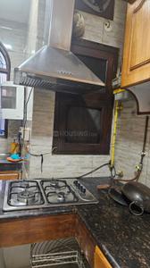 Kitchen Image of 1800 Sq.ft 3 BHK Builder Floor for rent in Kalkaji New Delhi for Rs. 95000