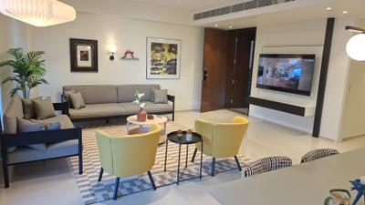 Living Room Image of 3480 Sq.ft 4 BHK Apartment / Flat for sale in Eminence 96, Thaltej Ahmedabad for Rs. 35000000