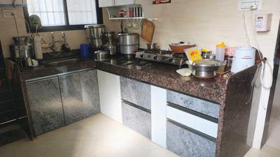 Kitchen Image of 900 Sq.ft 2 BHK Apartment / Flat for rent in Pandhe Vasant Vihar, Vasant Vihar Solapur for Rs. 17000