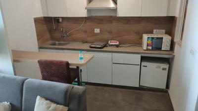 Kitchen Image of 506 Sq.ft 1 RK Apartment / Flat for sale in Nimbus The Golden Palms, Sector 168 Noida for Rs. 6500000
