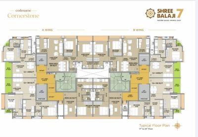 Image of 634 Sq.ft 2 BHK Apartment / Flat for sale in Saptrishi Shree Balaji 7, Vikhroli East, Mumbai for Rs. 11000000