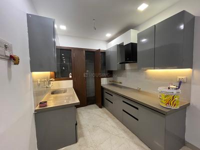 Kitchen Image of 1500 Sq.ft 2 BHK Builder Floor for rent in Mahalakshmi Nagar Indore for Rs. 20000
