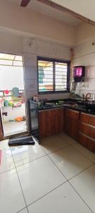 Kitchen Image of 1250 Sq.ft 2 BHK Apartment / Flat for sale in Radhe Greens, New Maninagar Ahmedabad for Rs. 3750000