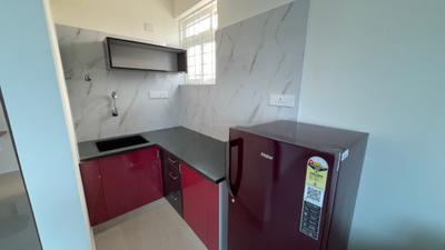 Kitchen Image of 450 Sq.ft 1 BHK Builder Floor for rent in Bommanahalli Bengaluru for Rs. 25000