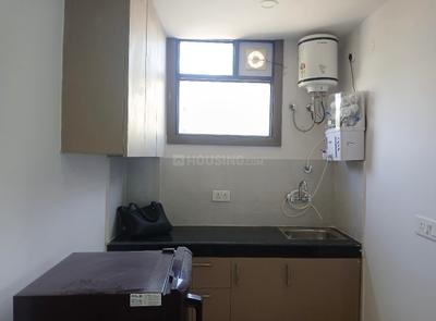 Kitchen Image of 600 Sq.ft 1 RK Apartment / Flat for rent in Sector 40 Gurgaon for Rs. 20000