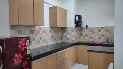 Kitchen Image of 500 Sq.ft 1 RK Apartment / Flat for rent in Puravankara Silversands, Mundhwa Pune for Rs. 26000