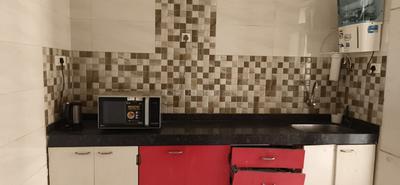 Kitchen Image of 2250 Sq.ft 4 BHK Apartment / Flat for rent in Priyanka Hill View Residency, Belapur CBD Navi Mumbai for Rs. 120000