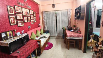 Living Room Image of 700 Sq.ft 2 BHK Apartment / Flat for sale in Mukundapur Kolkata for Rs. 2950000