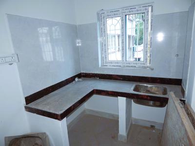 Kitchen Image of 352 Sq.ft 1 BHK Apartment / Flat for sale in Dum Dum Cantonment Kolkata for Rs. 1232000