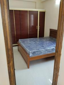 Bedroom Image of 600 Sq.ft 1 BHK Builder Floor for rent in Financial District Hyderabad for Rs. 24000