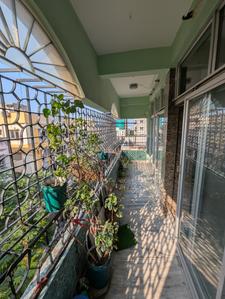 Balcony Image of 2200 Sq.ft 4 BHK Apartment / Flat for sale in Bangur Avenue Kolkata for Rs. 12400000