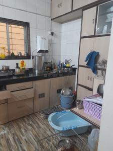 Kitchen Image of 770 Sq.ft 2 BHK Apartment / Flat for rent in Surana Poonam Park, Bibwewadi Pune for Rs. 25000
