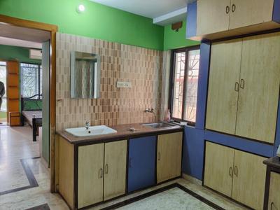 Kitchen Image of 900 Sq.ft 2 BHK Apartment / Flat for rent in Aurobindo Park Kolkata for Rs. 15500