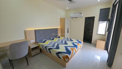 Bedroom Image of 650 Sq.ft 1 BHK Apartment / Flat for rent in Karolan Ka Barh Jaipur for Rs. 20000