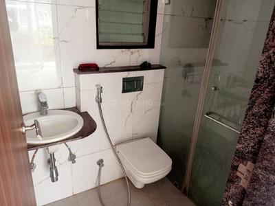 Bathroom Image of 1100 Sq.ft 2 BHK Apartment / Flat for rent in Chandrarang Basileo, Pimple Gurav Pune for Rs. 30000