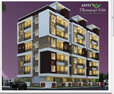 Image of 1590 Sq.ft 3 BHK Apartment / Flat for sale in Dhanujaya Elite, Bowrampet, Hyderabad for Rs. 9000000